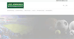 Desktop Screenshot of joejennings.co.uk